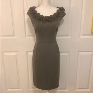 London Times floral necked dress